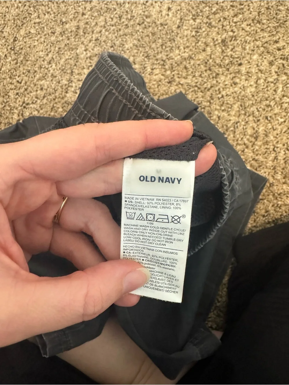 Grey washed swim shirts